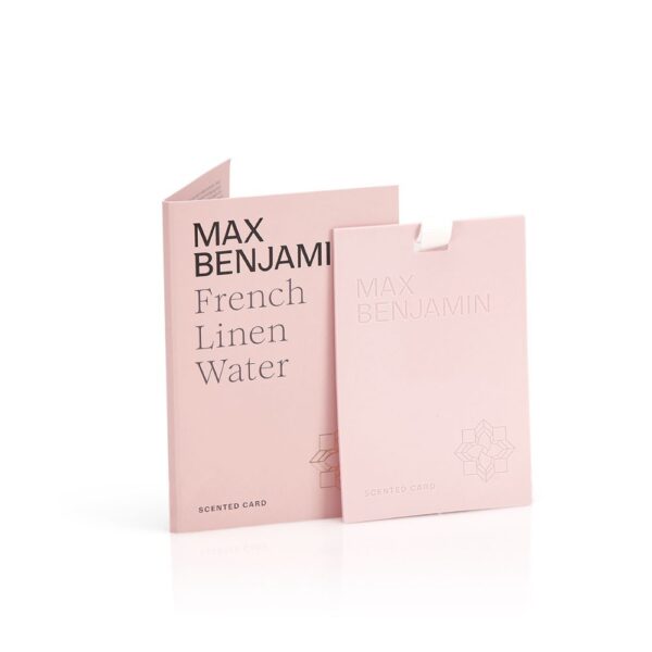 Max Benjamin Scented Card French Linen Water