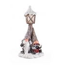 Kersttafereel met Gnooms & Lantaarn 22 cm