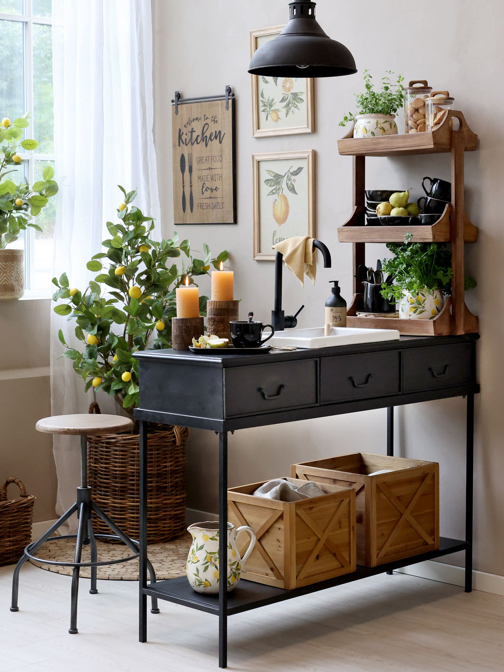 Bord Kitchen Naturel 57 × 38 cm — afbeelding 3