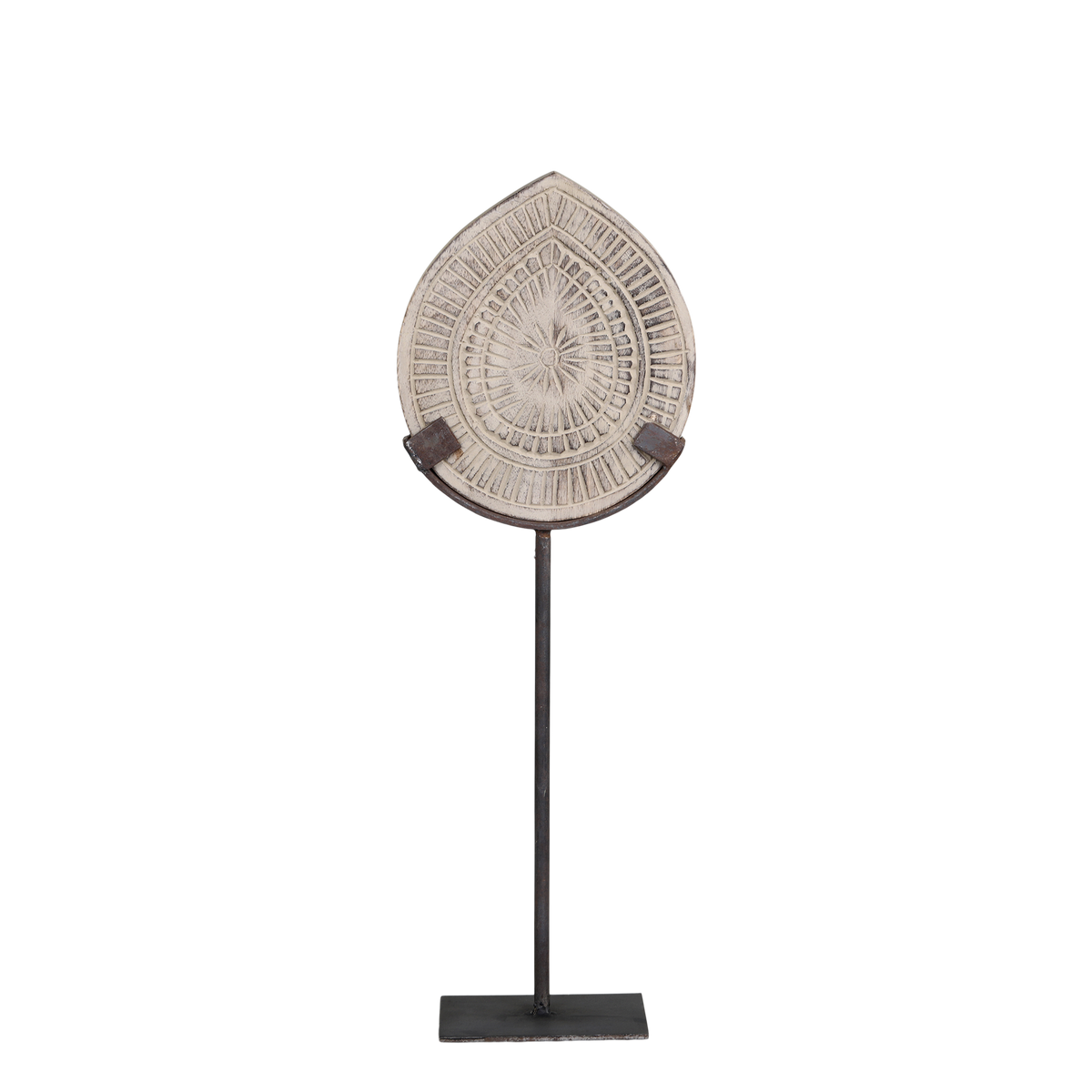 Decoratie op Voet Mangohout Naturel 51 cm — afbeelding 2