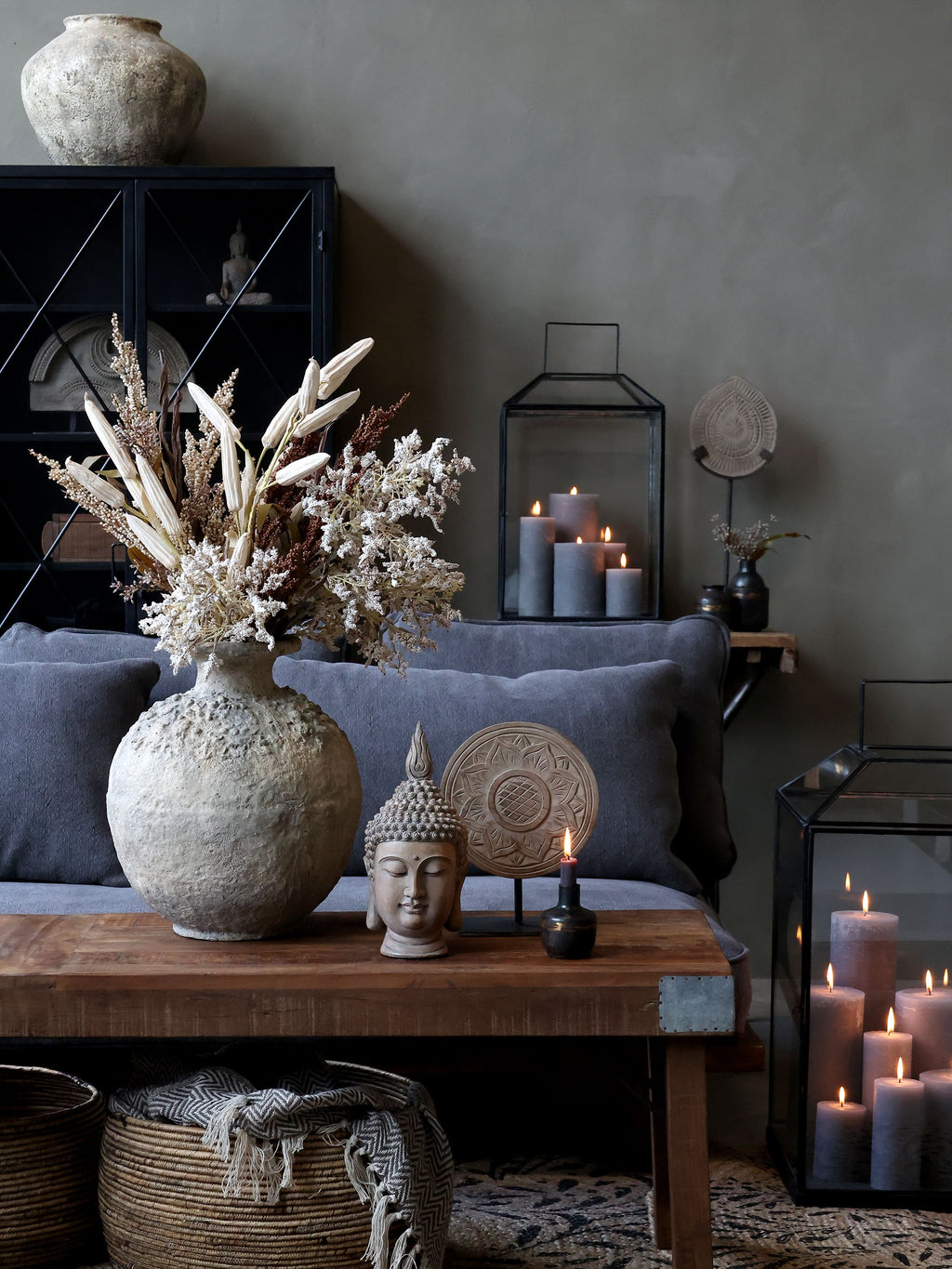 Decoratie op Voet Mangohout Naturel 51 cm — afbeelding 4