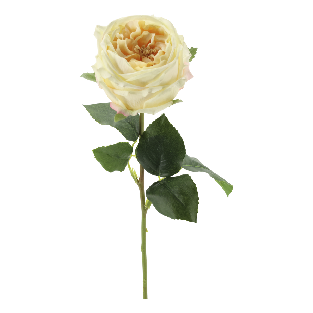 Fleur kunstroos Silk Touch – champagne