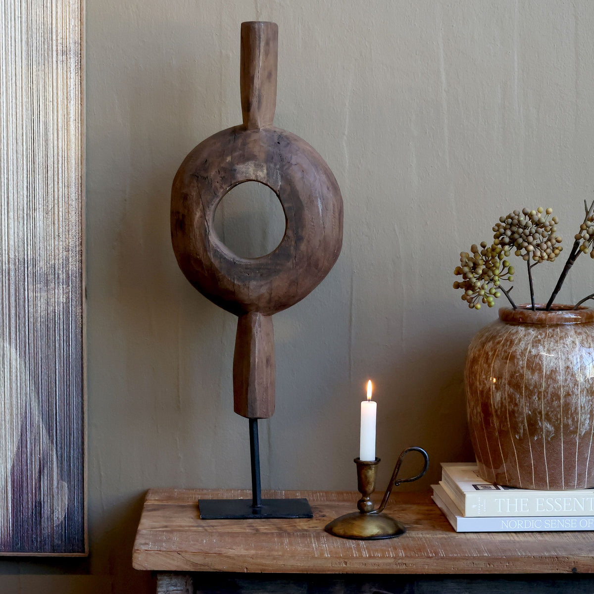 Grimaud Decoratie op Voet – Nature 67 cm