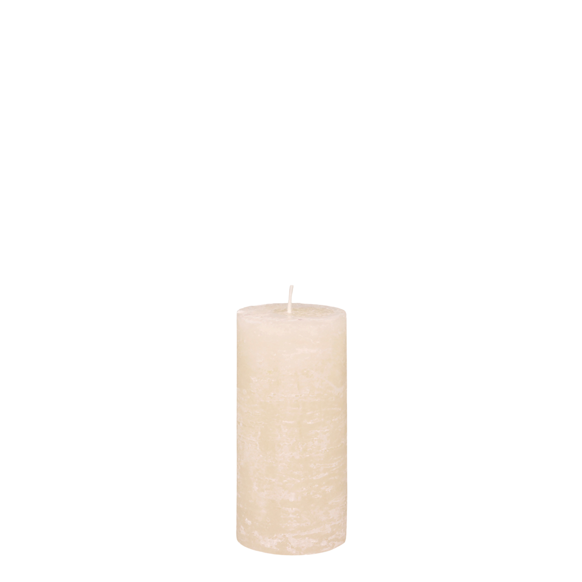 Macon rustieke stompkaars – nude/roze – 15 cm