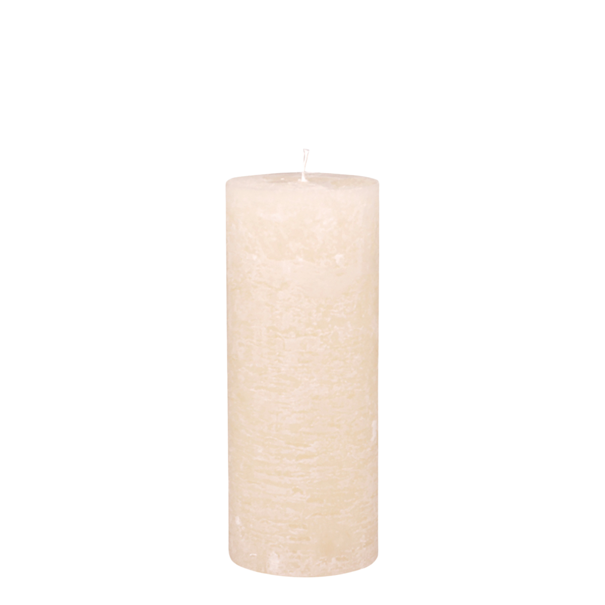 Macon rustieke stompkaars – nude/roze – 25 cm