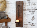 Grimaud Wandkandelaar van Gerecycled Hout 46 cm