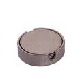 PTMD Rafal Ronde Onderzetters Champagne – 6 stuks