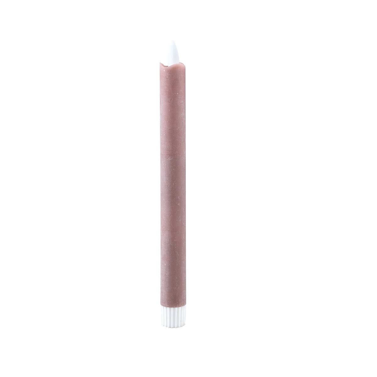 PTMD LED Dinerkaarsen Stone Brown Move Flame – 2 stuks