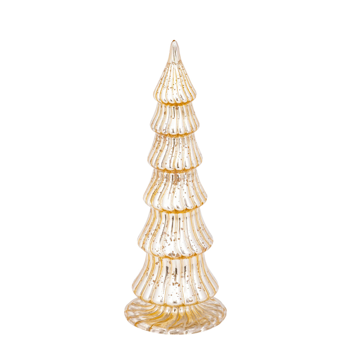 PTMD Breyen Glazen Kerstboom – Goud 28,5 cm – foto 2