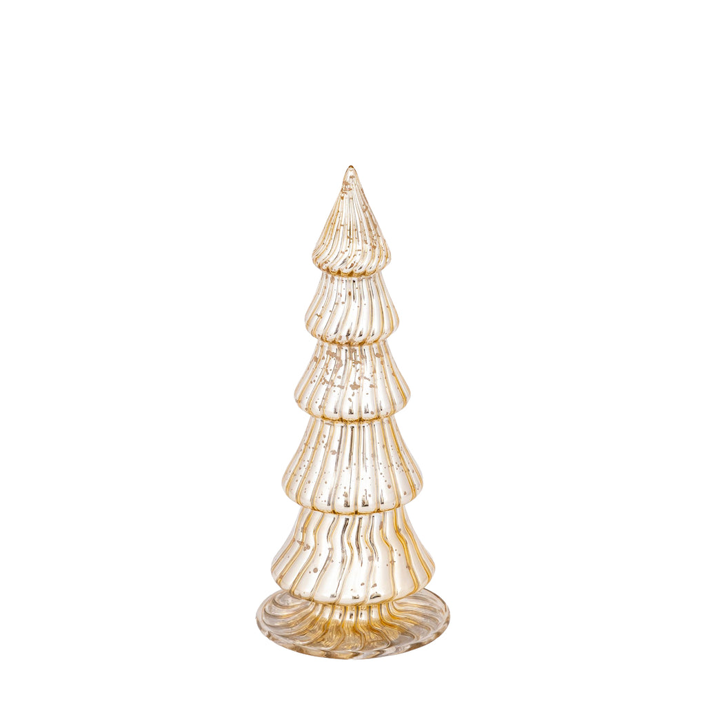 PTMD Breyen Glazen Kerstboom – Goud 22 cm – foto 2