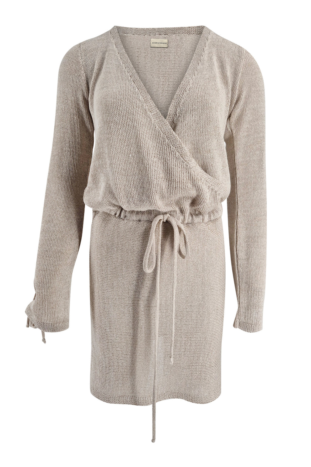 Vedra Knitted Dress Sand - Velvory Fashion & Living