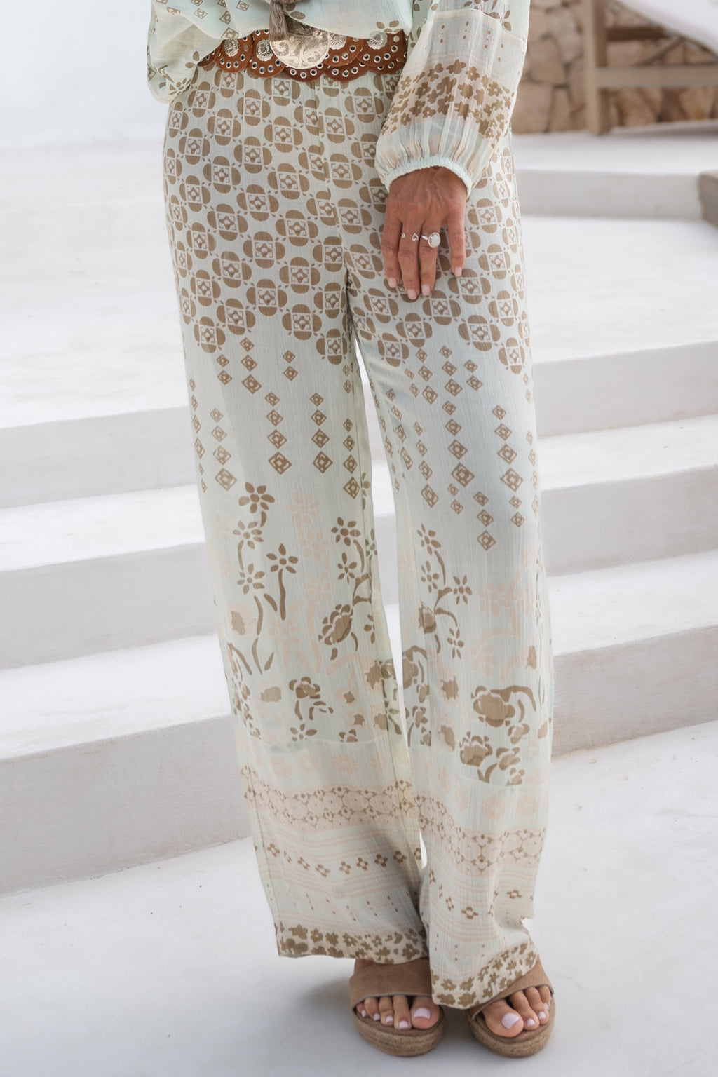 Pantalon Brisa Solaya Mint