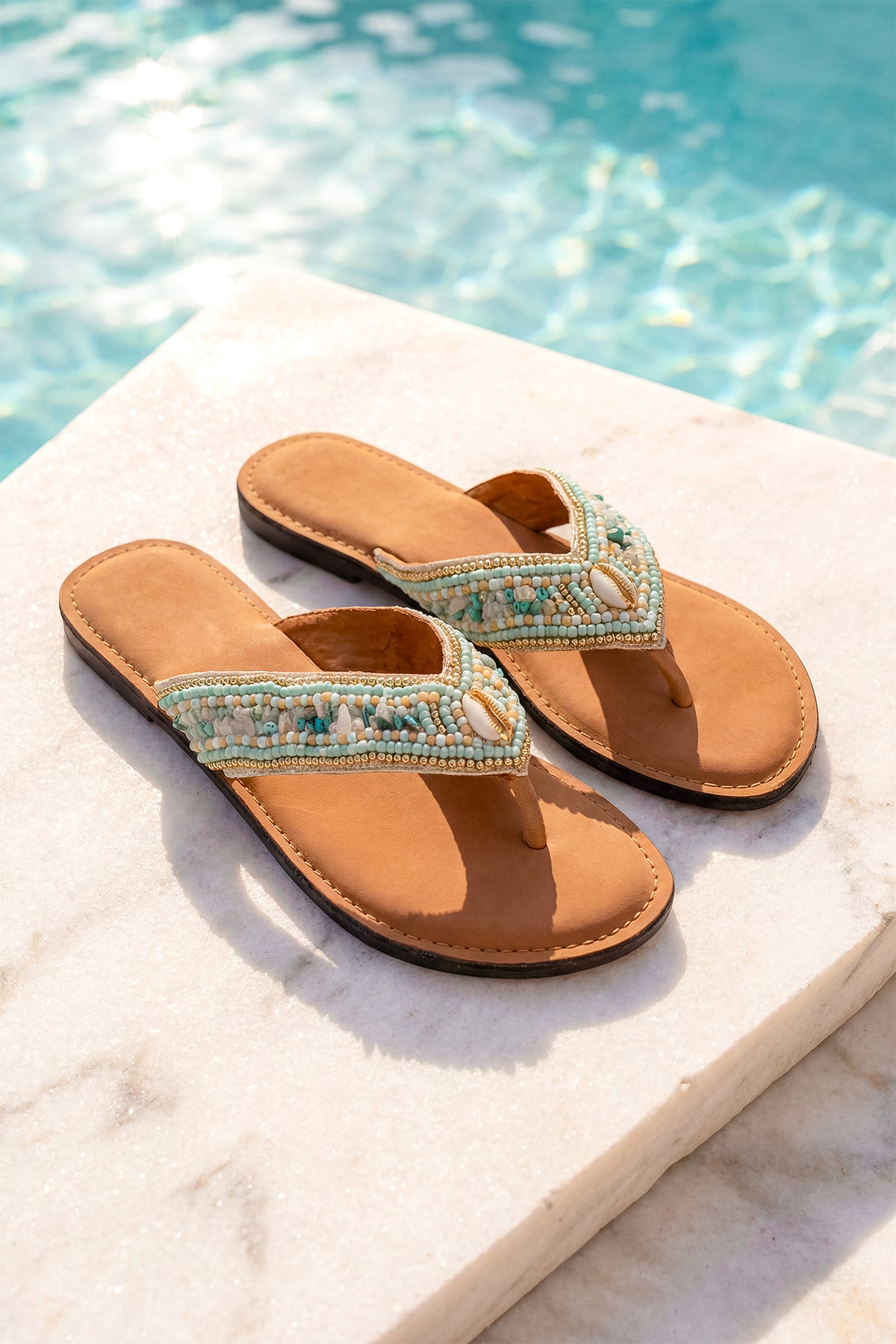 Slipper Neli Mint — afbeelding 3