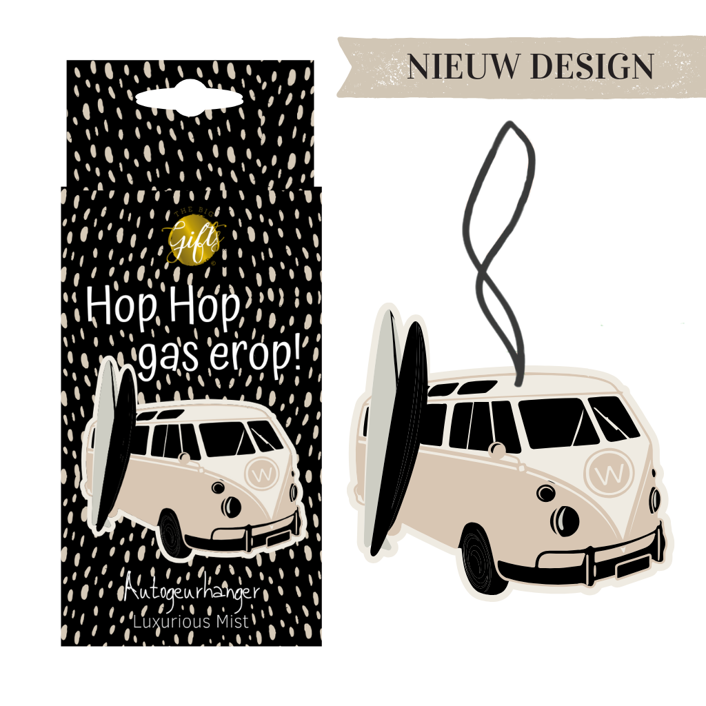 Autogeurhanger – Hop Hop Gas Erop