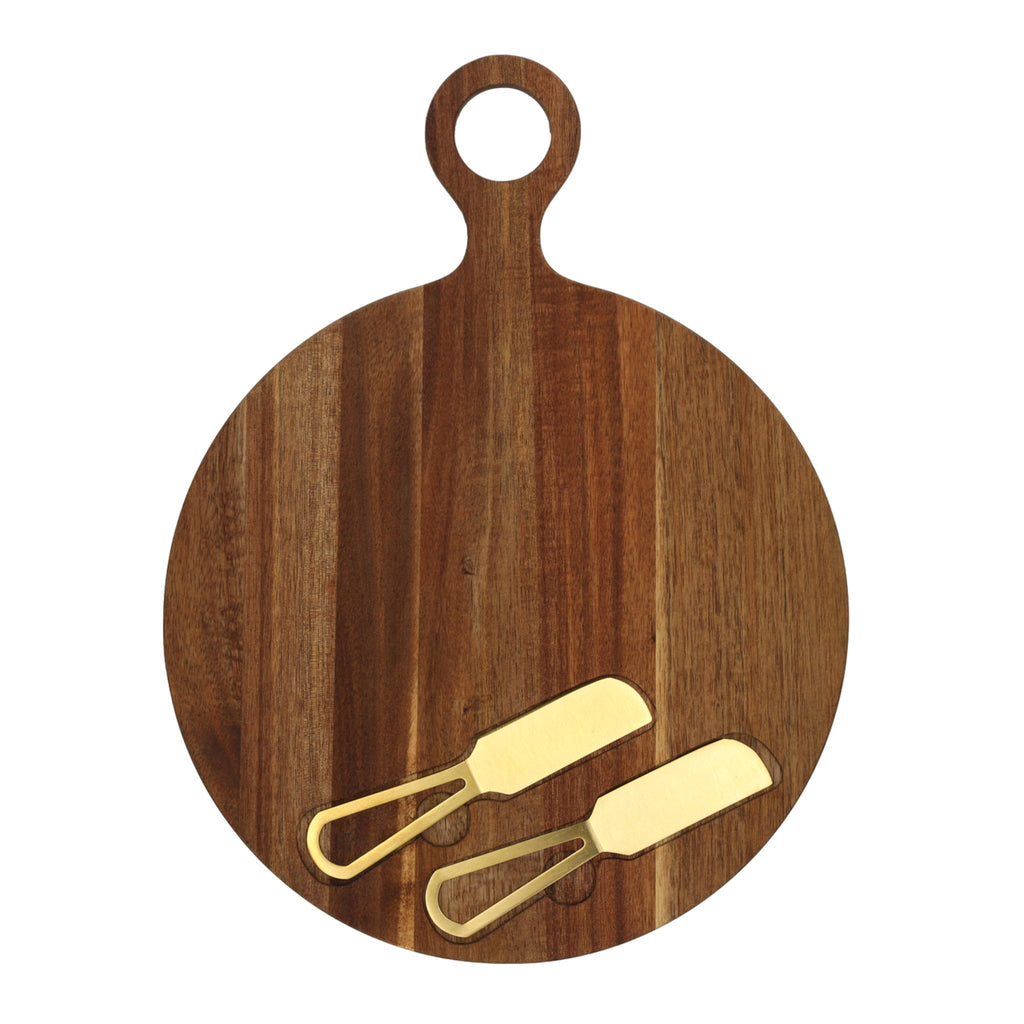 Borrelplank met gouden botermesjes — afbeelding 2