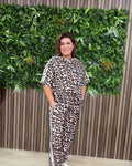 Leopard Travel Pak Met Witte Bies - Velvory Fashion & Living