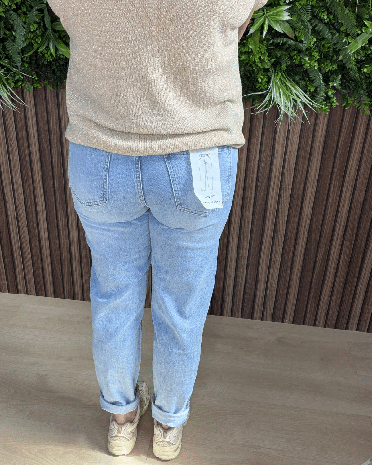 Mom Fit Jeans Light Blue - Velvory Fashion & Living