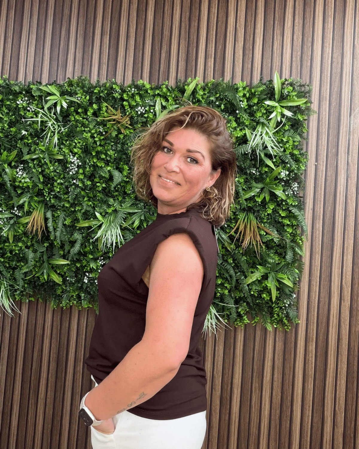 Mouwloze Top Chocoladebruin - Velvory Fashion & Living