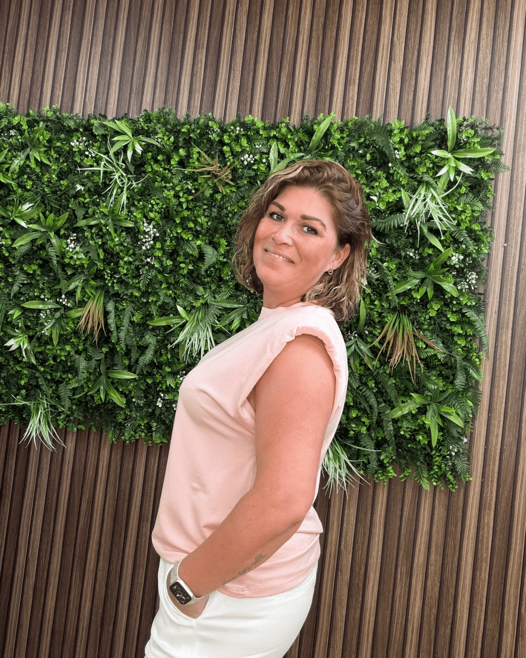 Mouwloze Top Poederroze - Velvory Fashion & Living