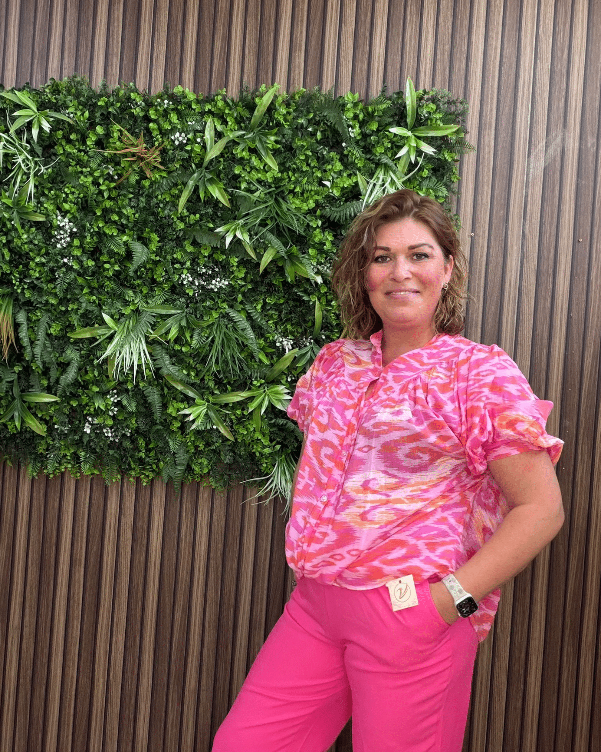 Multicolor Blouse Summer Pink - Velvory Fashion & Living