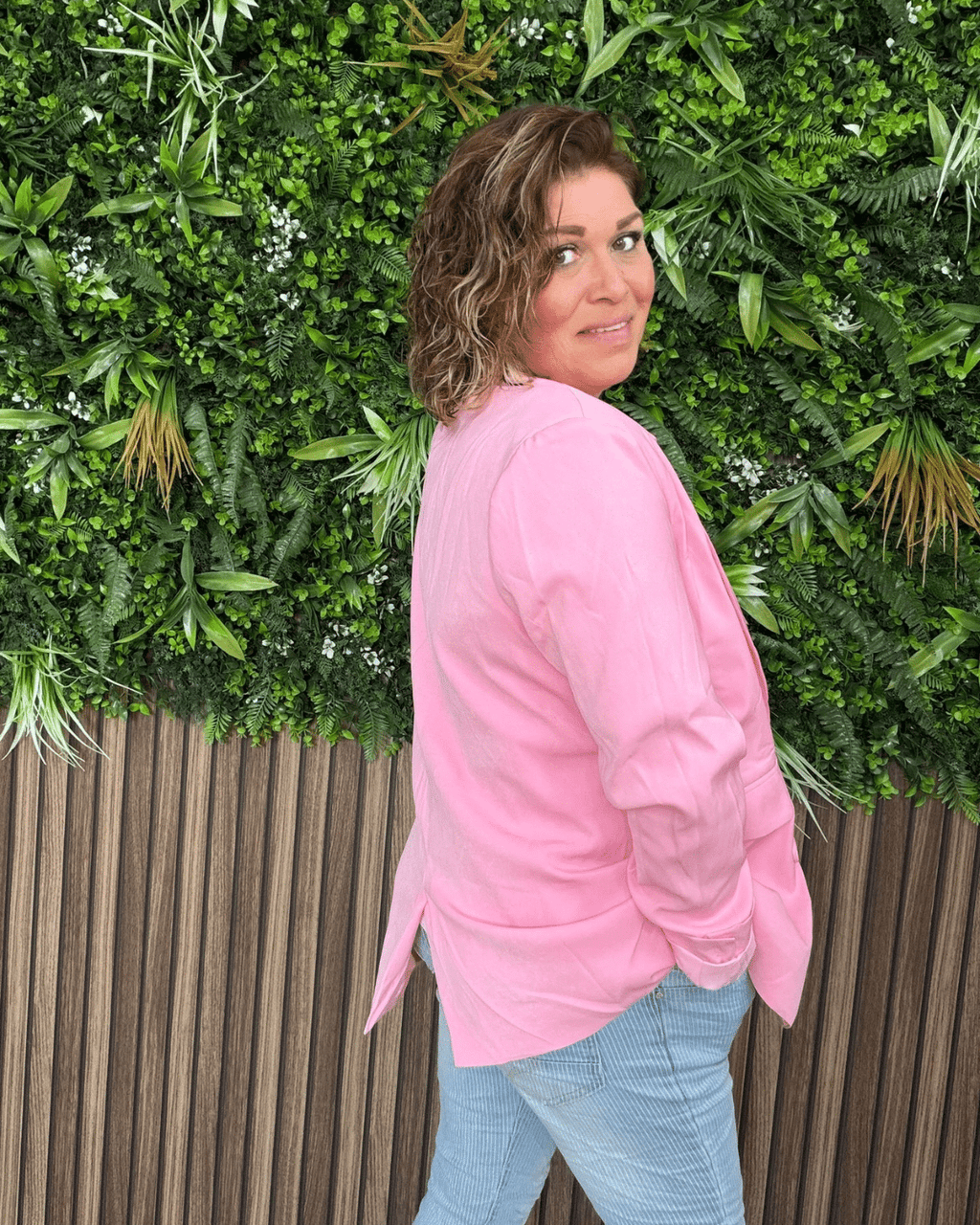 Oversized Blazer Pink - Velvory Fashion & Living