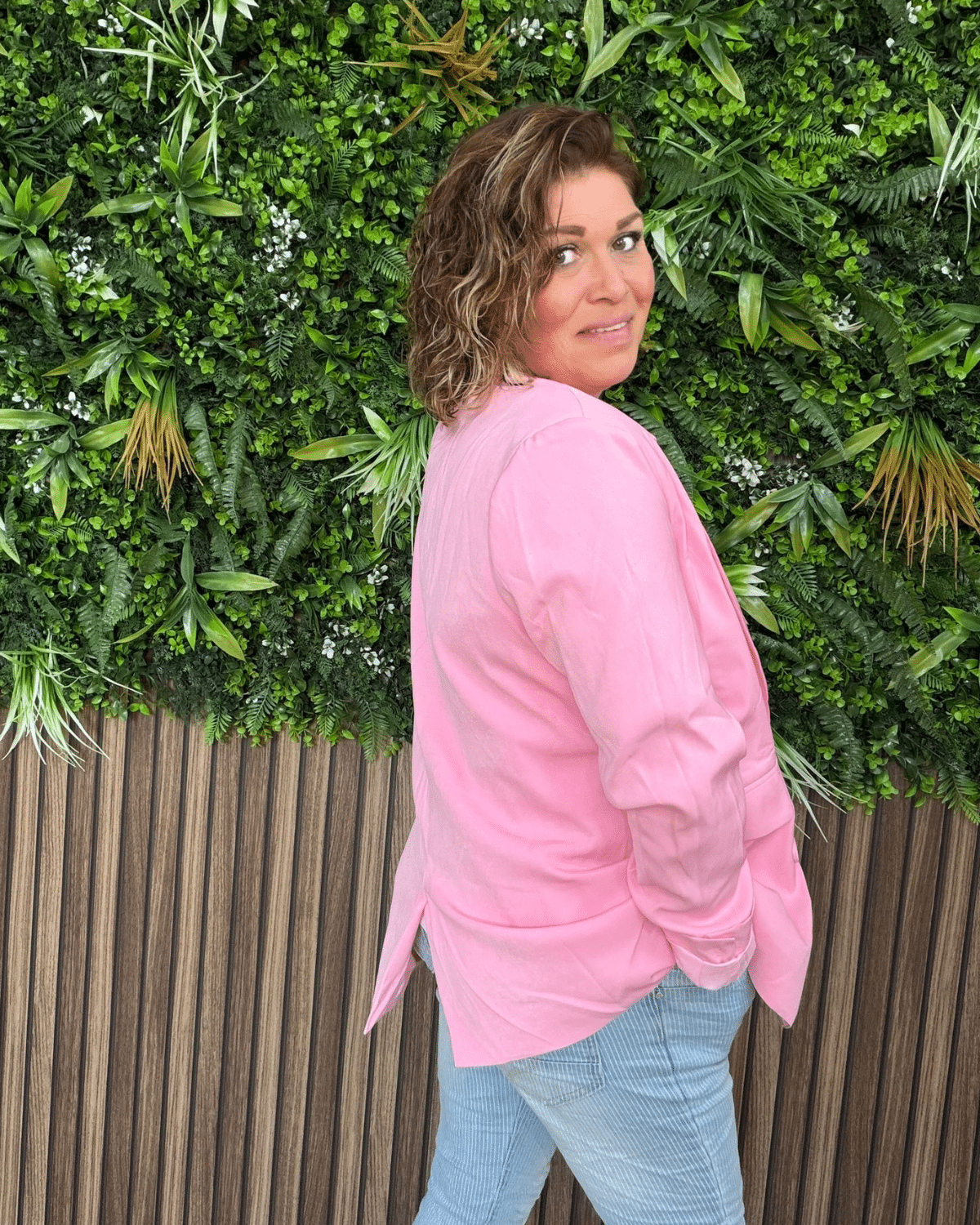 Oversized Blazer Pink - Velvory Fashion & Living