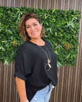 Oversized Shirt Plus Size Met Ketting - Velvory Fashion & Living