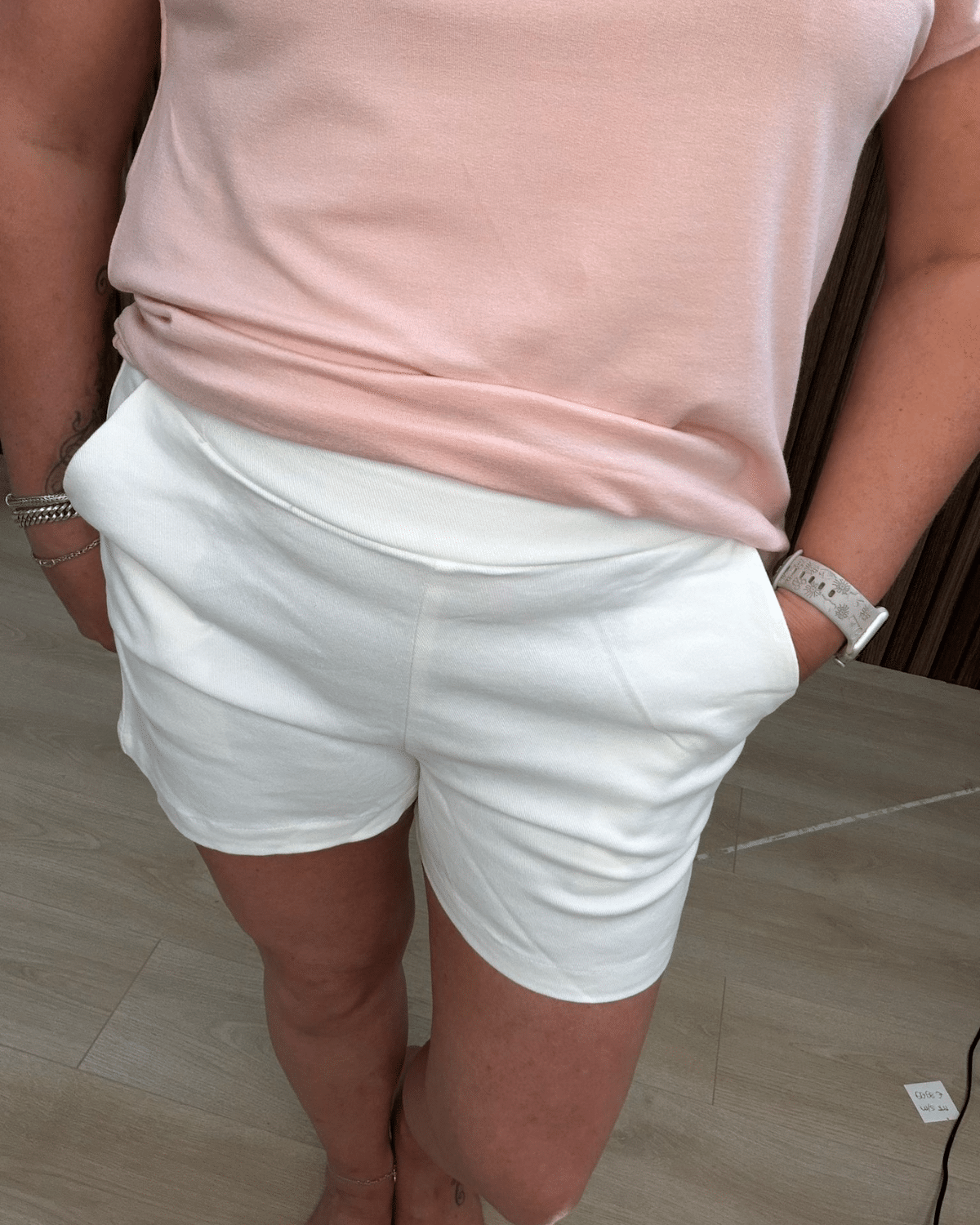 Short Snow White met Hoge Taille en Steekzakken - Velvory Fashion & Living