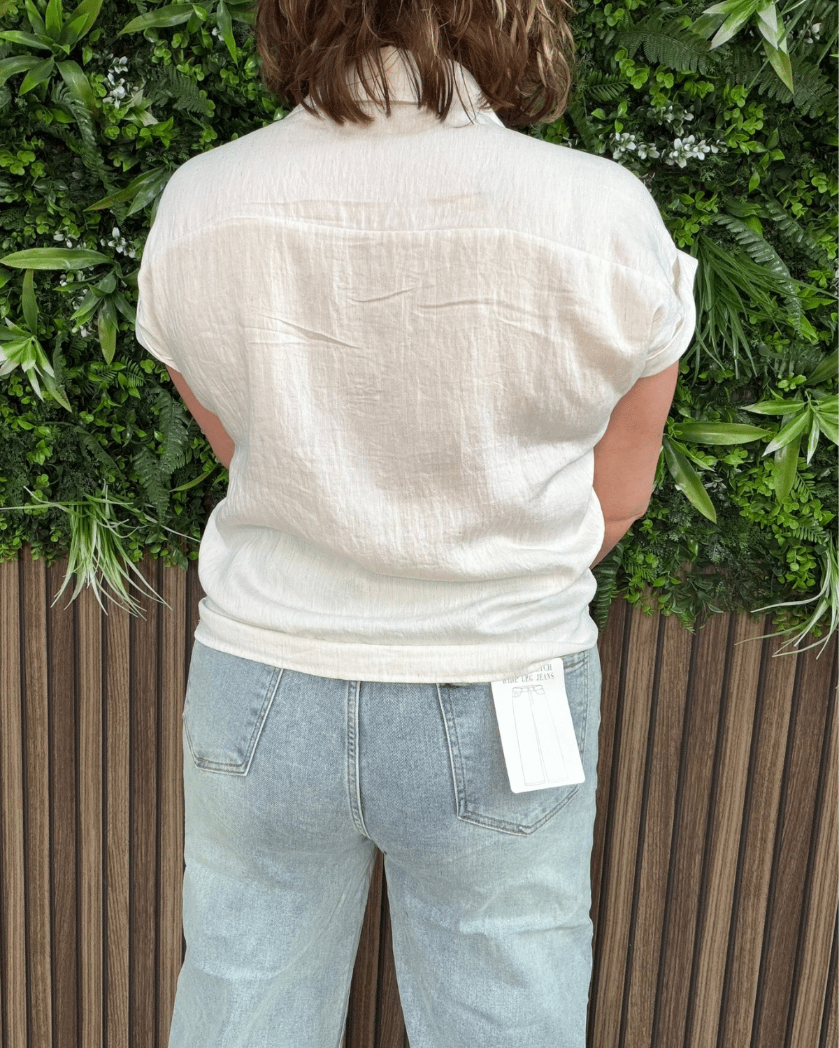 Stretch Wide Leg Jeans Light Blue - Velvory Fashion & Living