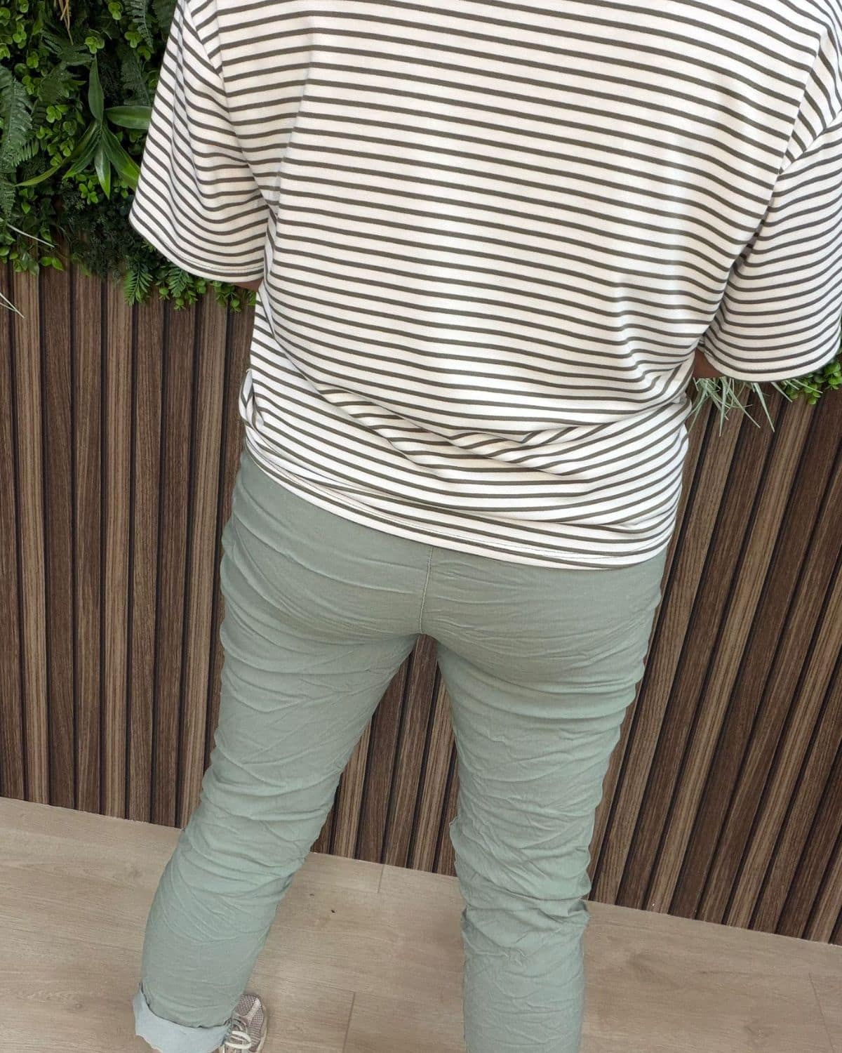 -Summer Pants Groen - Velvory Fashion & Living