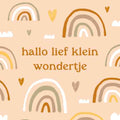 Keramische Tegel – Hallo Lief Klein Wondertje