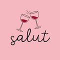 Tegeltje met tekst – Salut