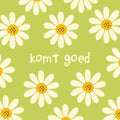 Tegeltje met tekst – Komt Goed
