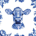 Tegeltje met koe – Delfts Blauwe Look
