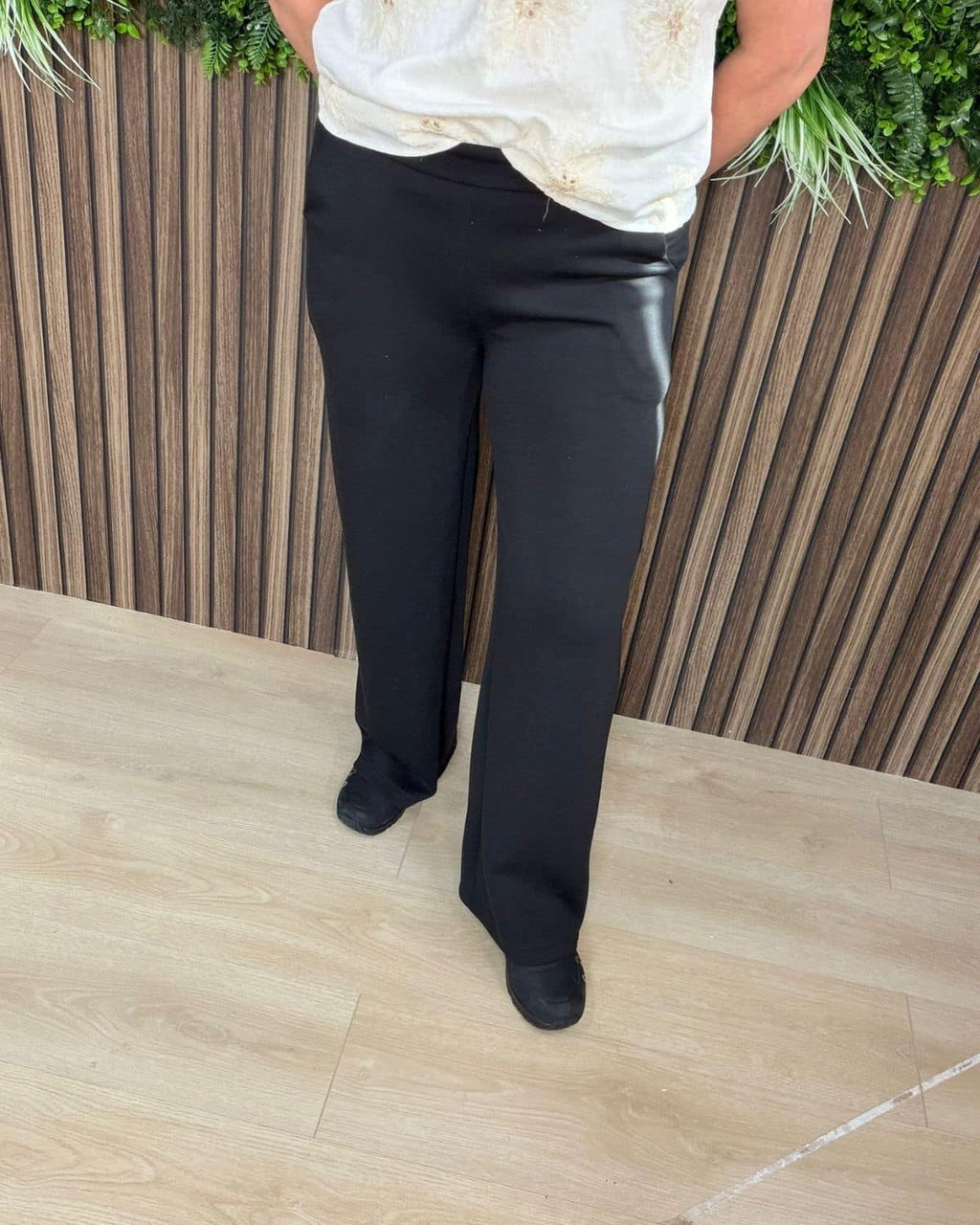 Travel Pants Zwart - Velvory Fashion & Living