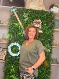 Travel Shirt Army Green