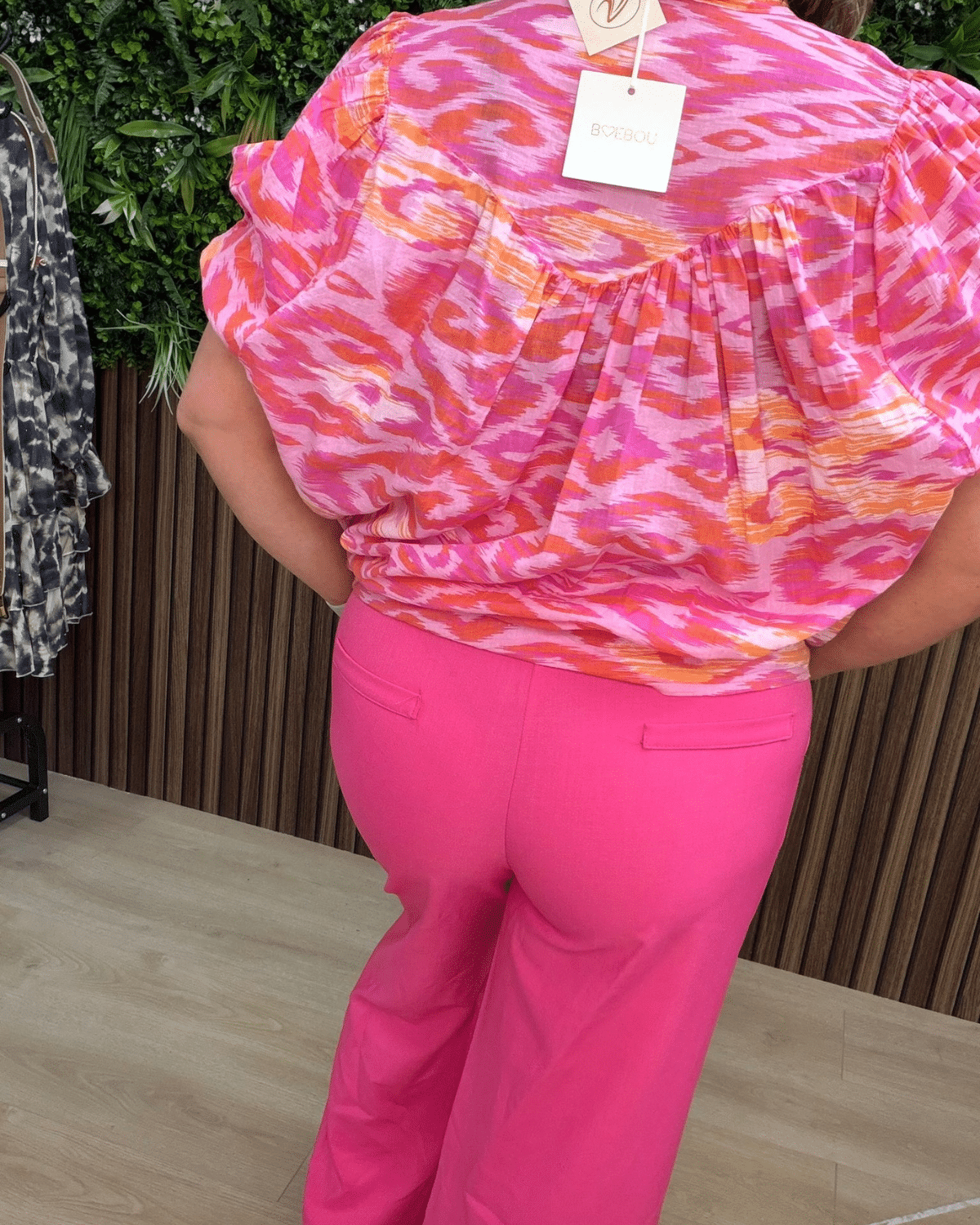 Wide Leg Pantalon Fuchsia - Velvory Fashion & Living