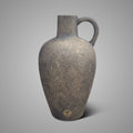 BRYNXZ decoratieve kruik Jug Neck met oor in Majestic Brown, maat L (Ø22 x H36 cm)