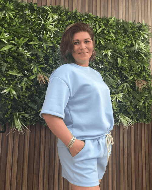 Comfy Set Travel Blauw - Velvory Fashion & Living