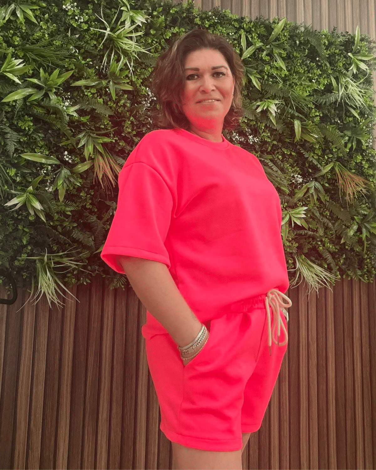Comfy Set Travel Neon Roze - Velvory Fashion & Living