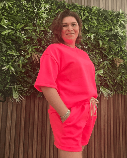Comfy Set Travel Neon Roze - Velvory Fashion & Living