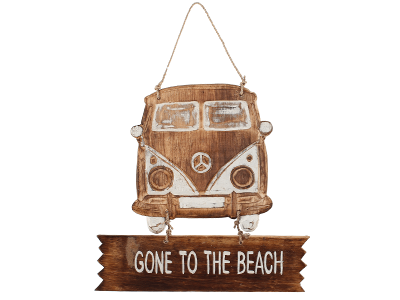 Deurhanger Gone to the Beach – Hout