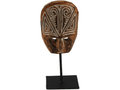 Masker Hout op Staander Ovaal 21 cm