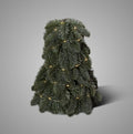 Nobilis X-Tree kerstboompje met LED-draad, maat S, Ø25 x H32 cm