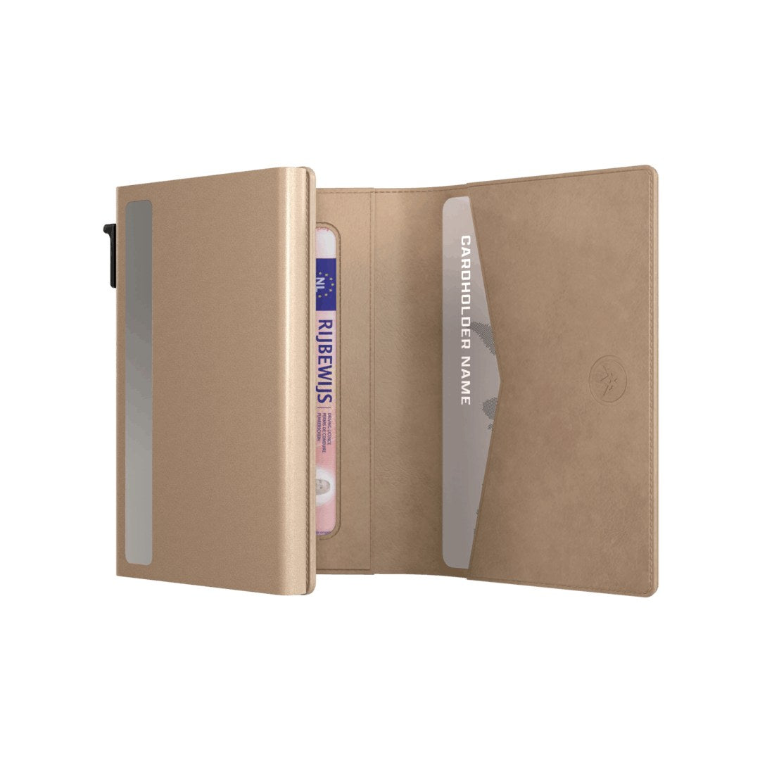 Prowallet portemonnee Classic in beige – productfoto 3