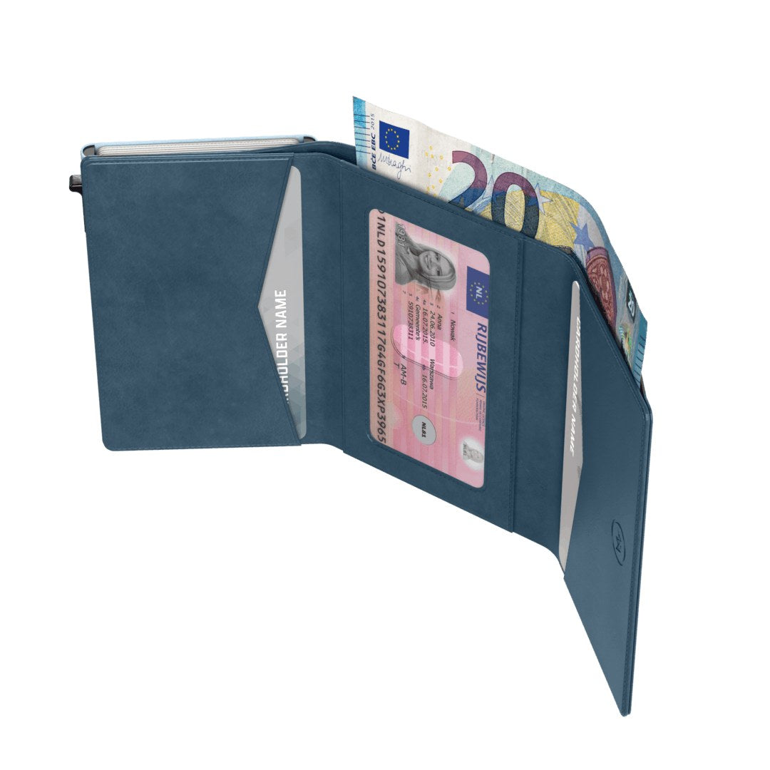 Prowallet portemonnee Classic in blauw – productfoto 2