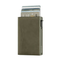 Prowallet portemonnee Classic in olijfgroen