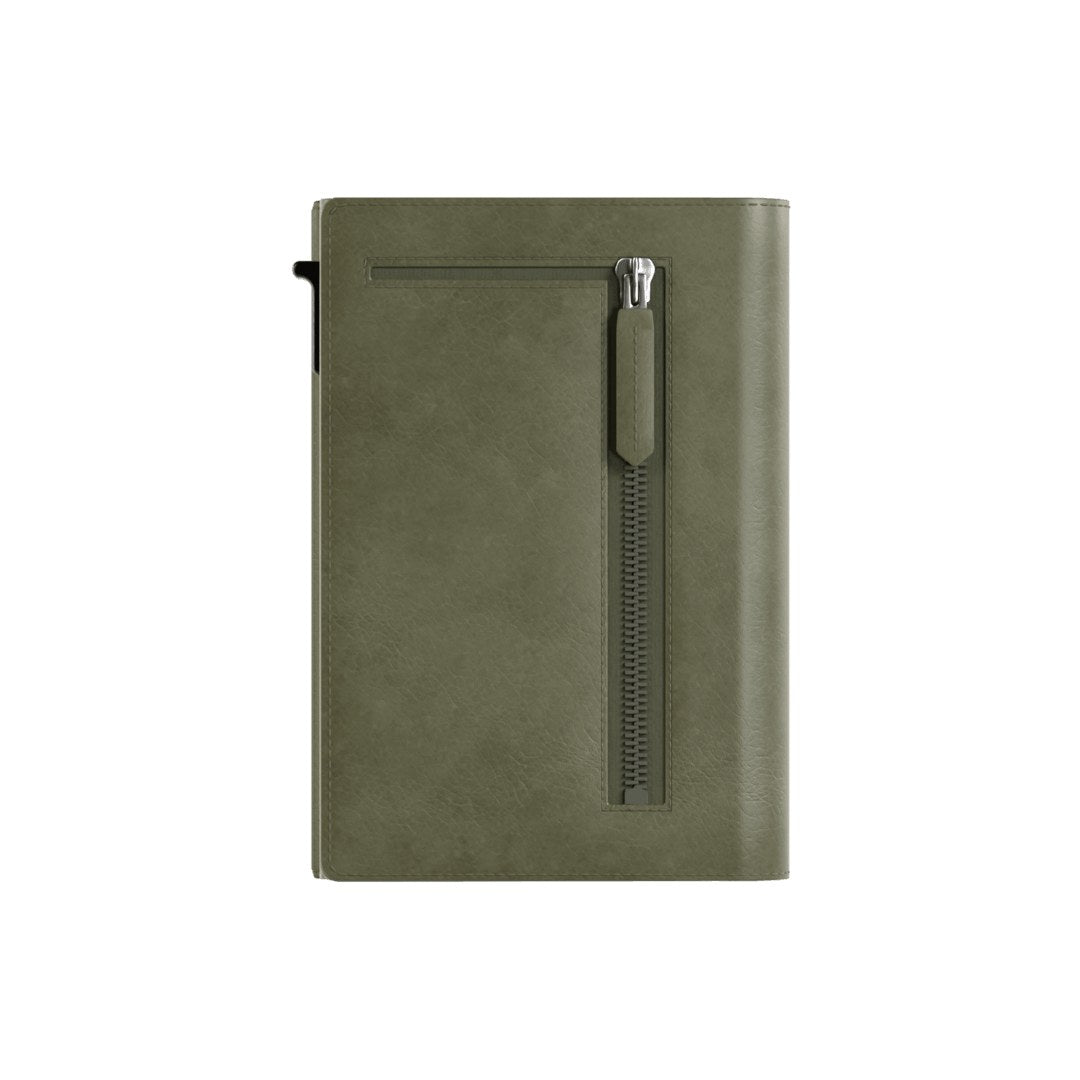 Prowallet portemonnee Classic in olijfgroen – productfoto 4