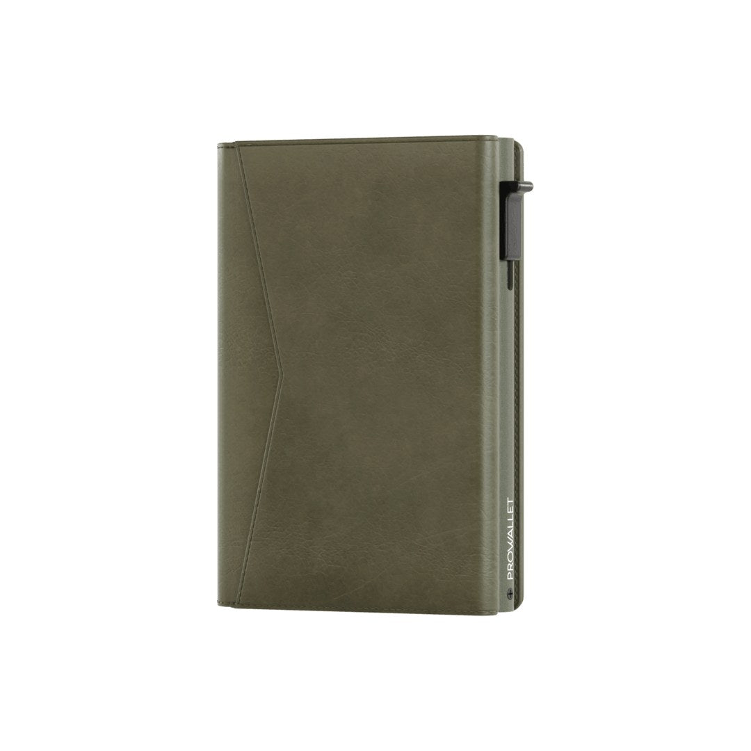 Prowallet portemonnee Classic in olijfgroen – productfoto 6