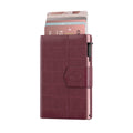 Prowallet dames portemonnee Plus Croco in bordeaux